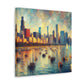 "Cityscape of Hope" - Canvas