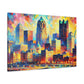 "Urban Symphony Unveiled" - Canvas