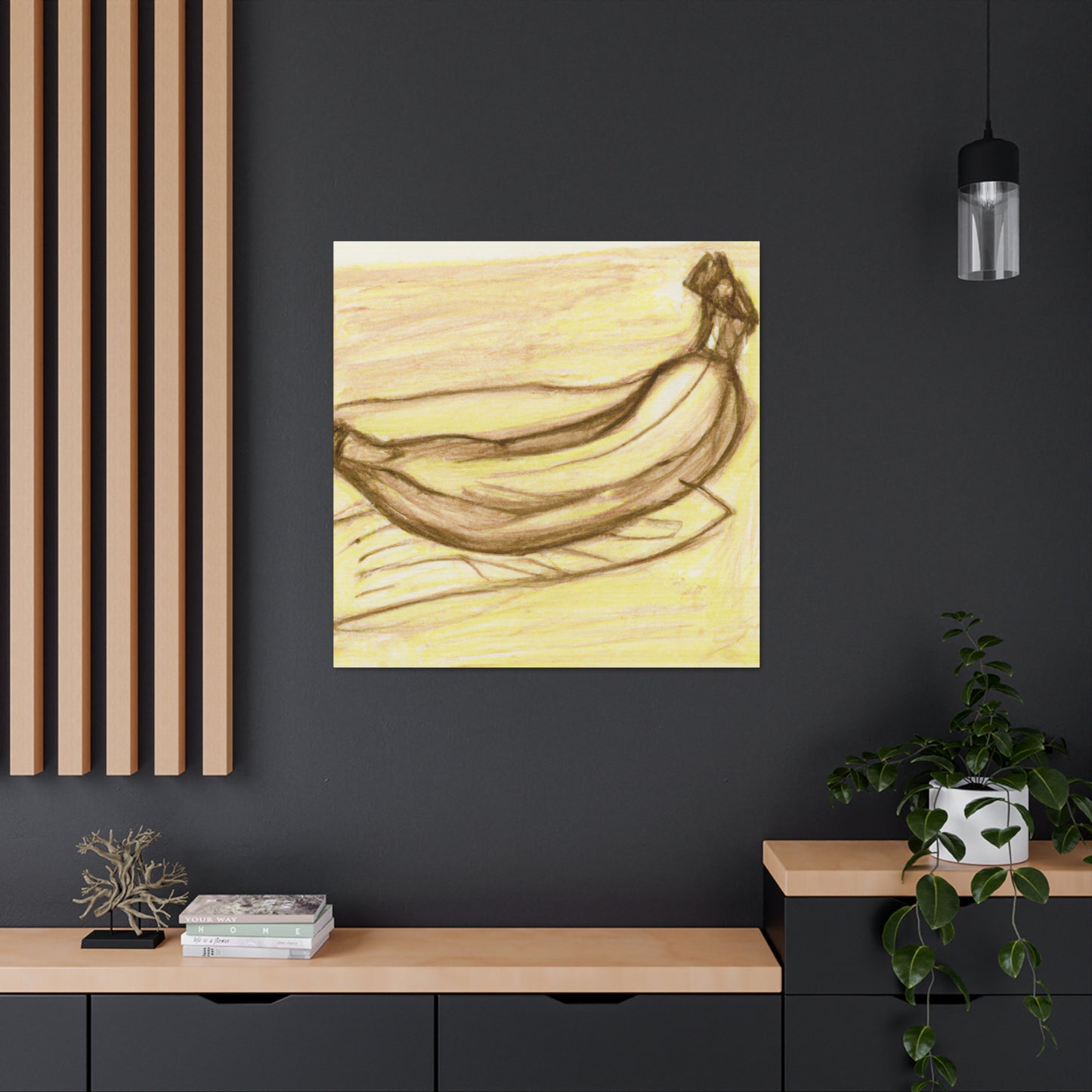 "Bananna Harvest Delight" - Canvas