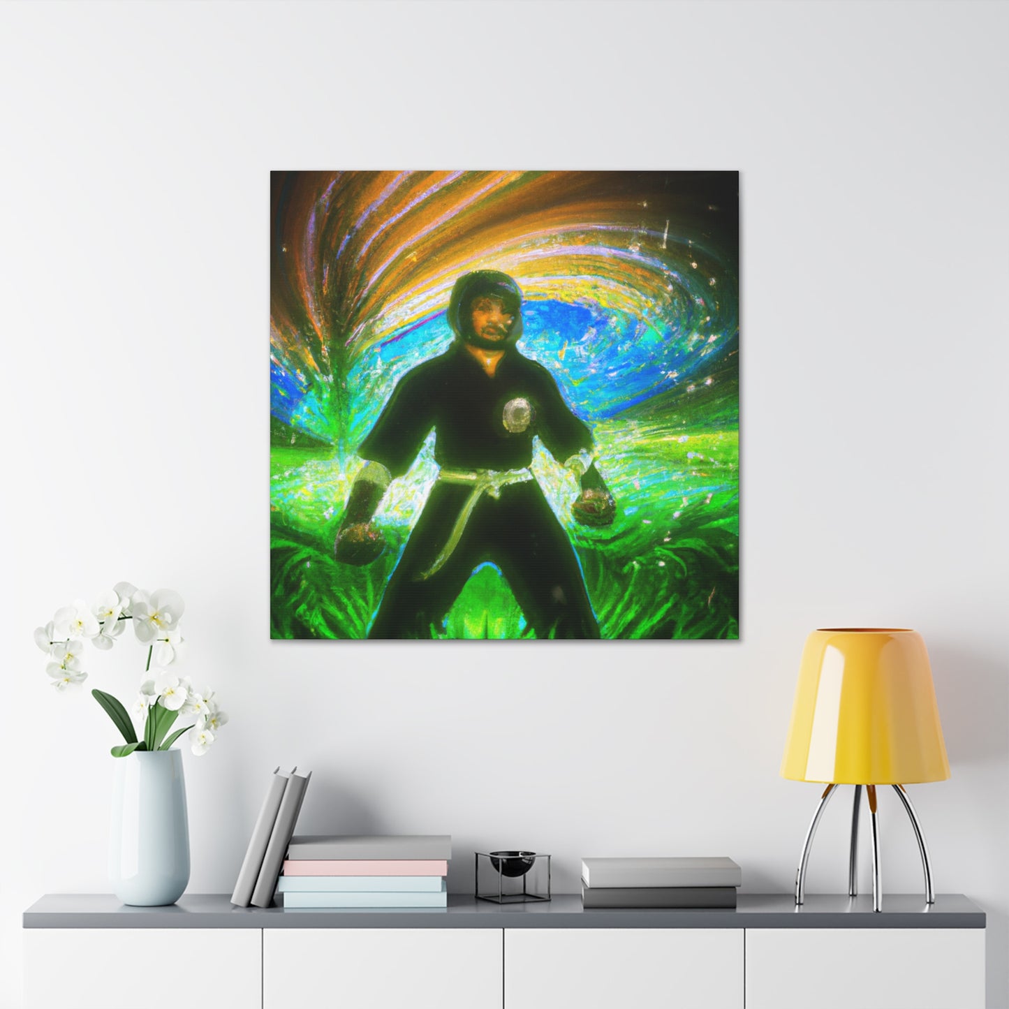 Kung Fu Warrior Dance - Canvas