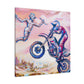 Moto Cross Majesty. - Canvas