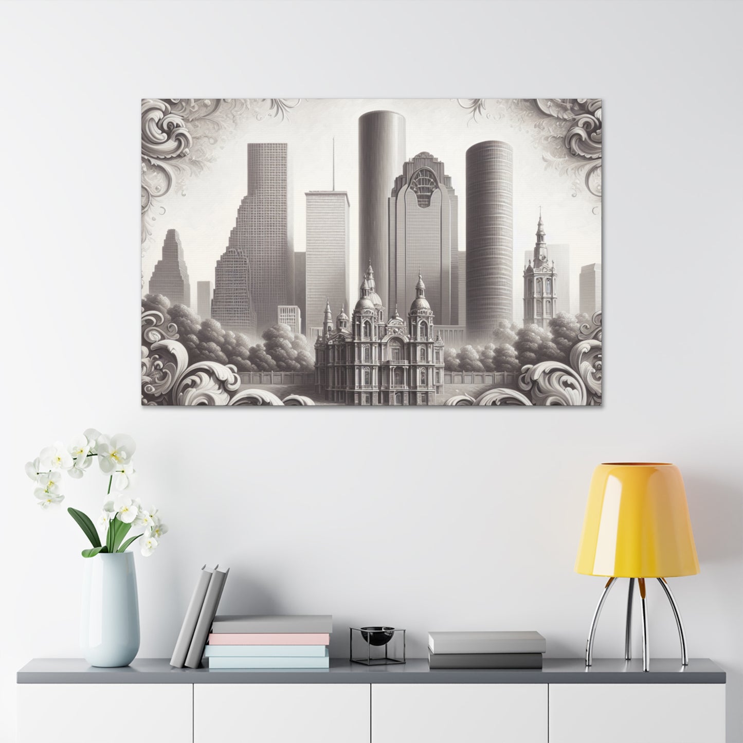 "Opulent Houston Splendor" - Canvas