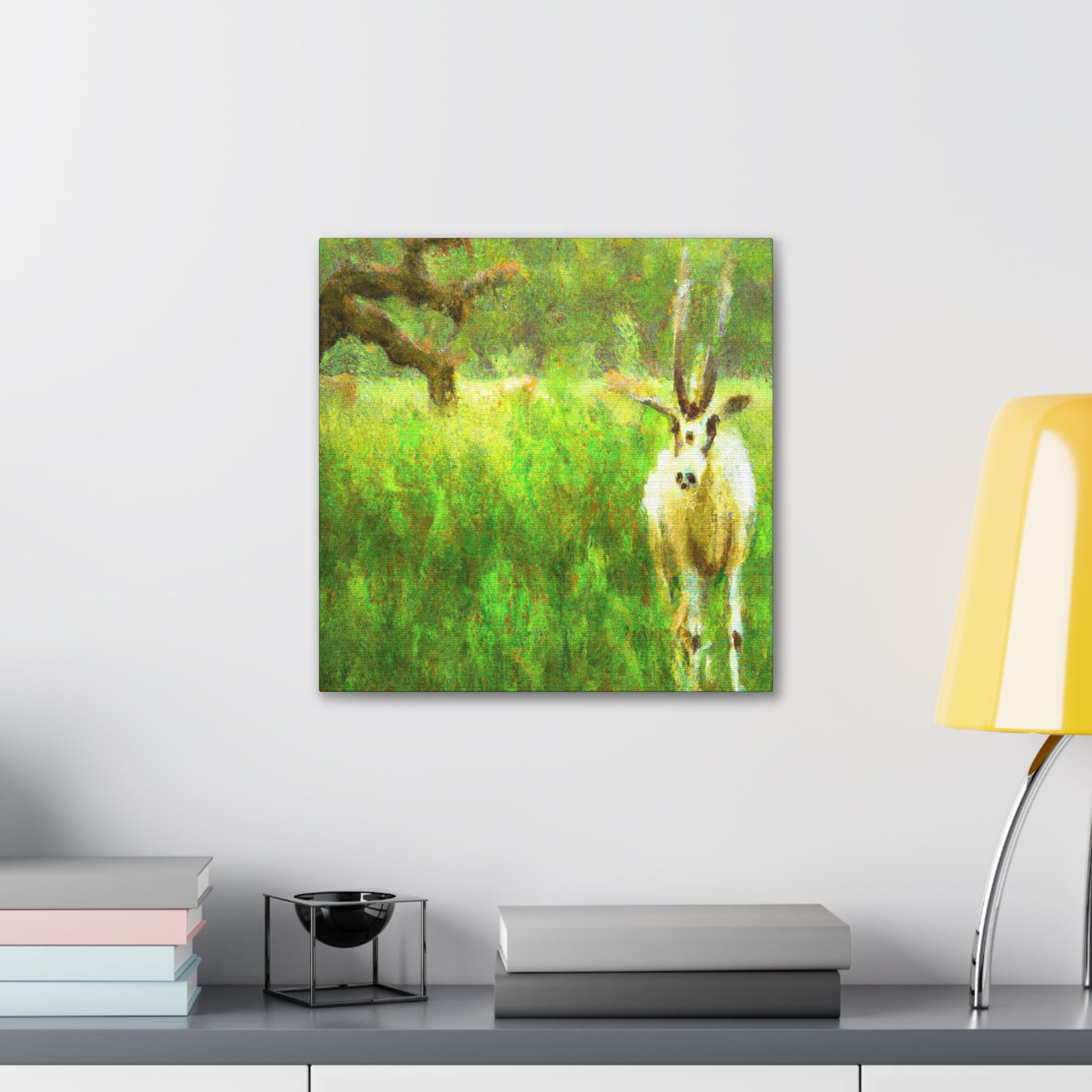 Gazelle in Impressionism - Canvas