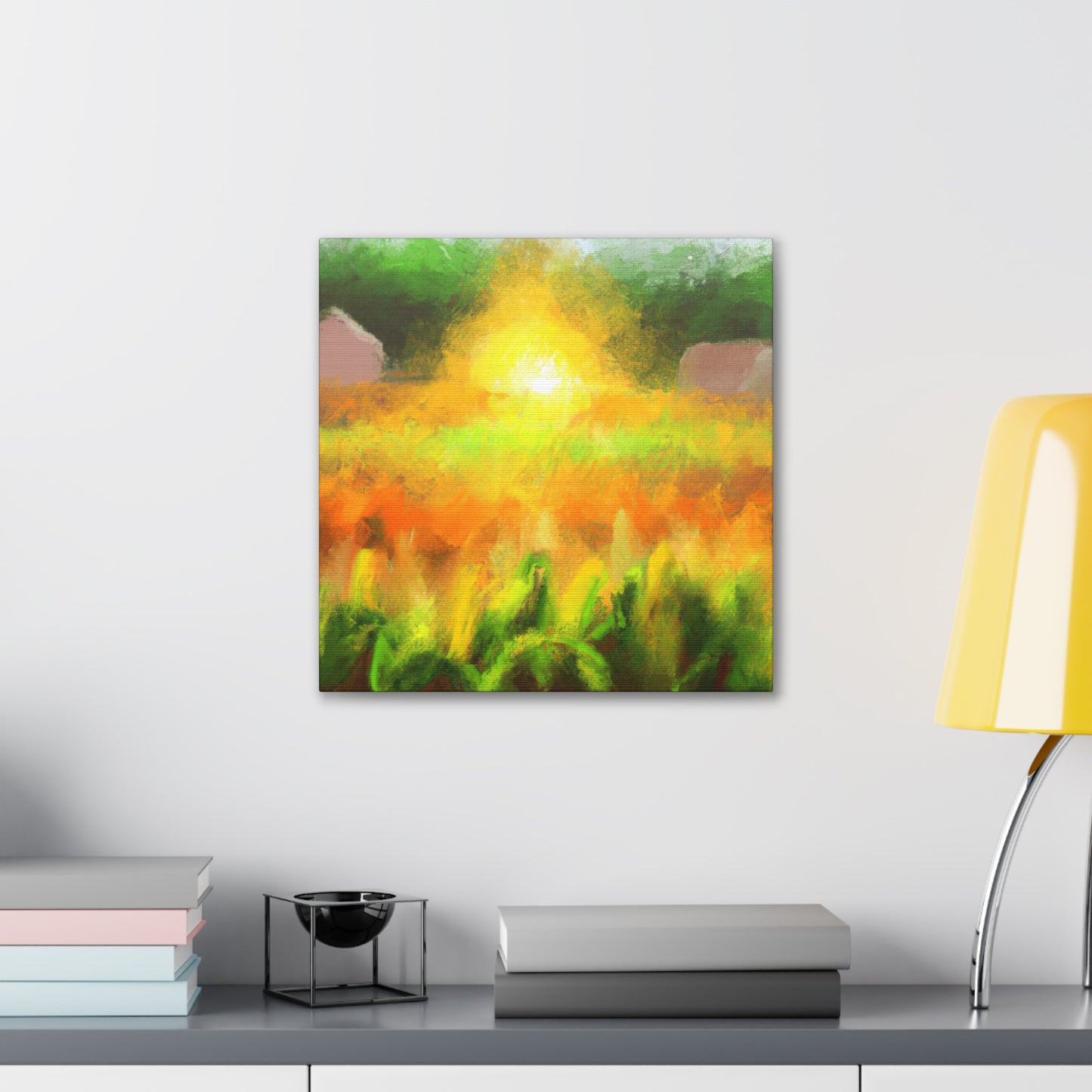 Cornfield in Technicolor - Canvas