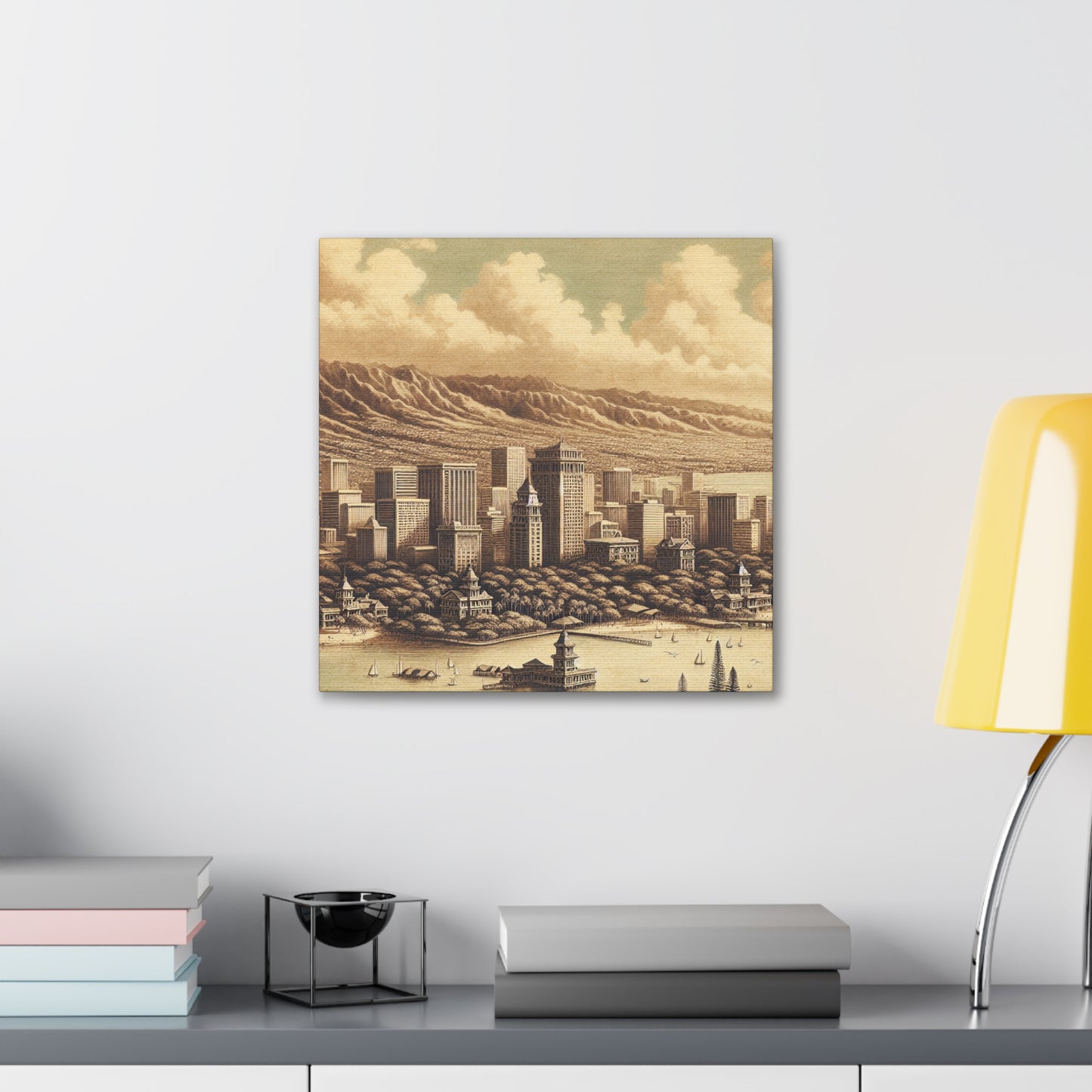 Eternal Honolulu Sunrise - Canvas