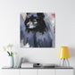 "Keeshond in Abstraction" - Canvas