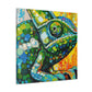 Veiled Chameleon Dreaming - Canvas