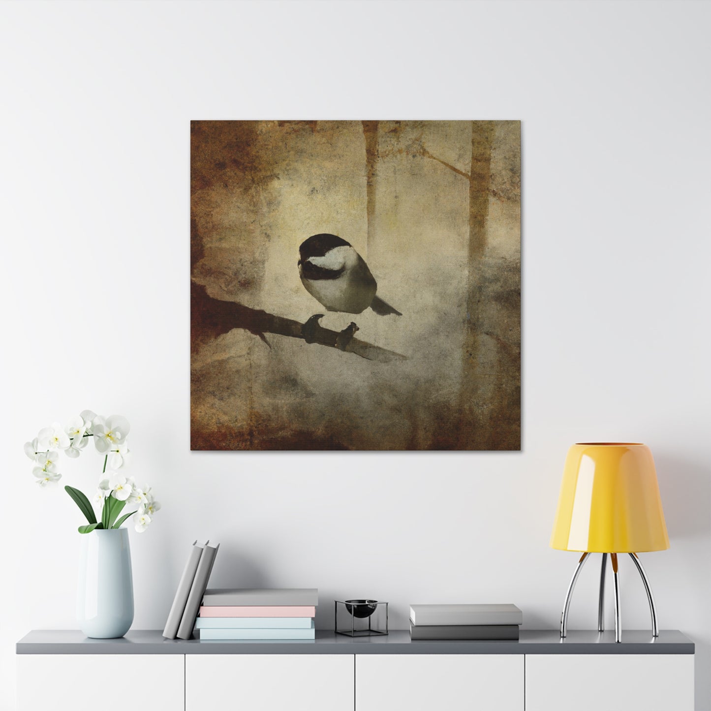 Chickadee's Surreal Journey - Canvas