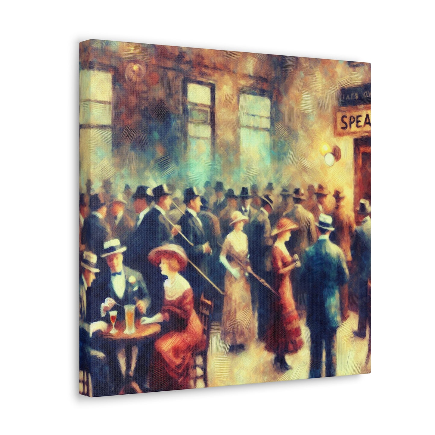 Whiskey-time Revelry Bliss - Canvas