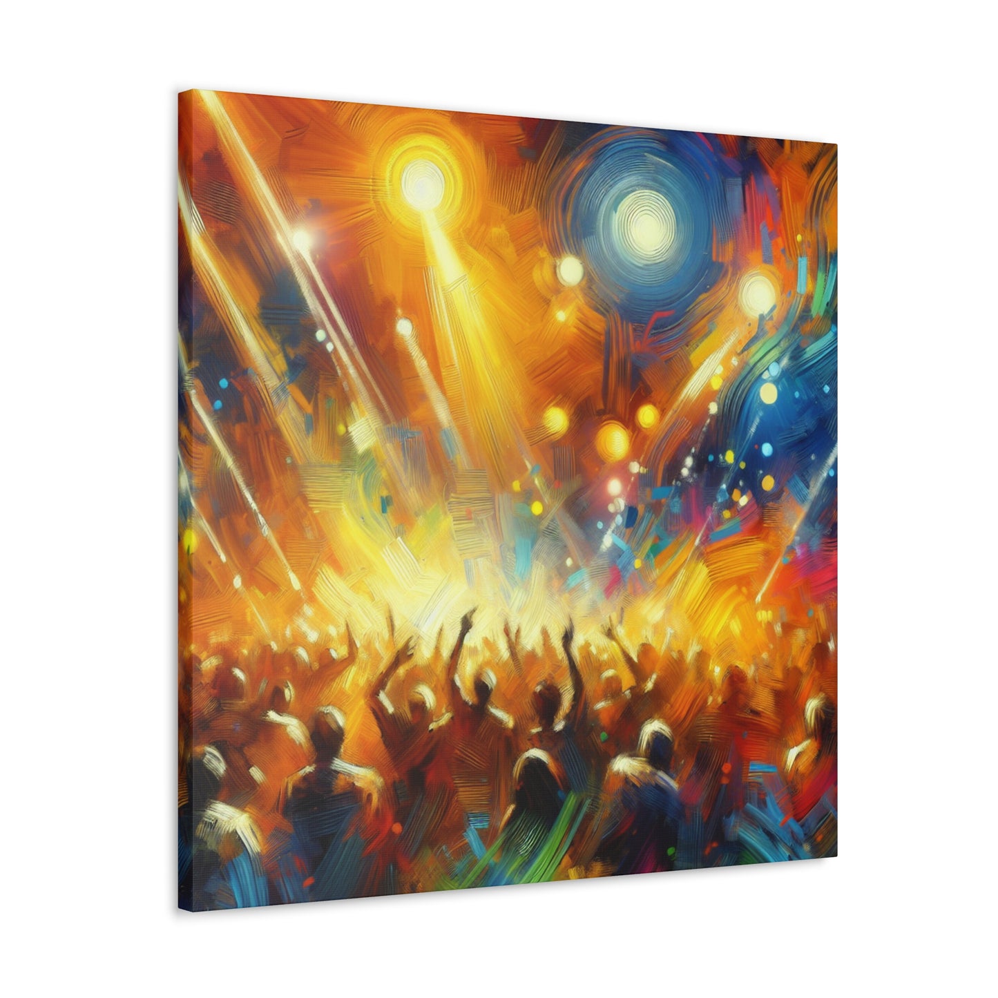 Euphoric Spectrum Unleashed - Canvas