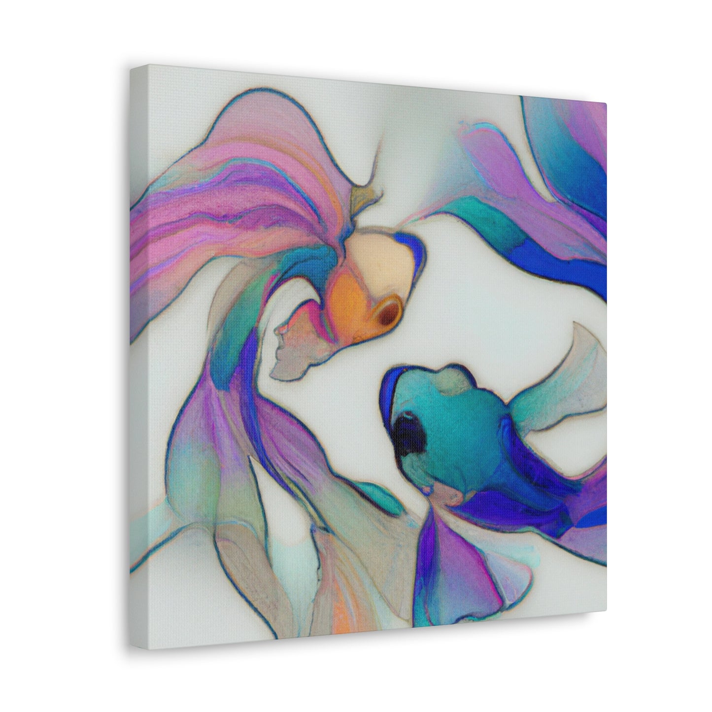 "Guppy in Art Nouveau" - Canvas