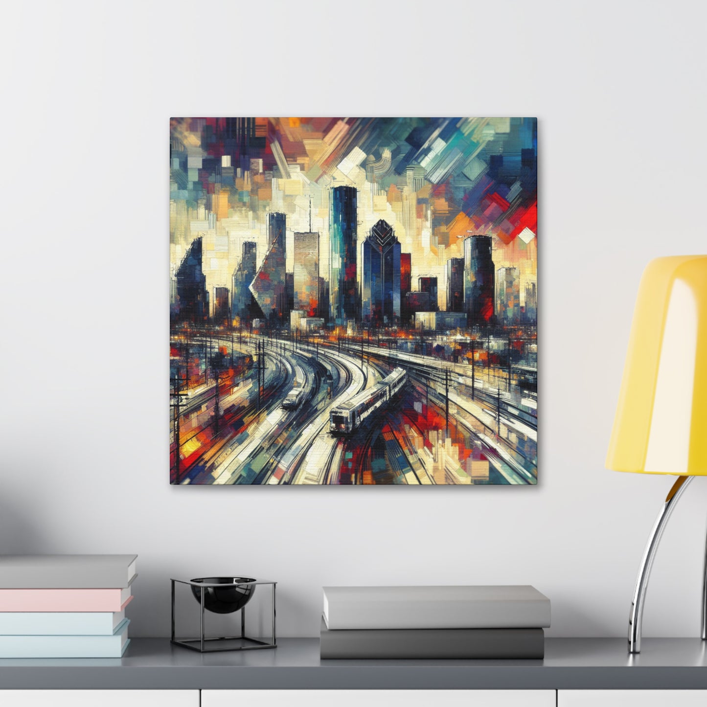 "Enchanting Houston Skies" - Canvas