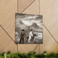 Frontier Town Reflection - Canvas