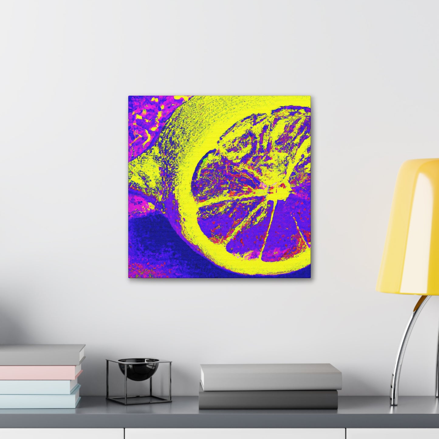 Lemons in Pop Art - Canvas