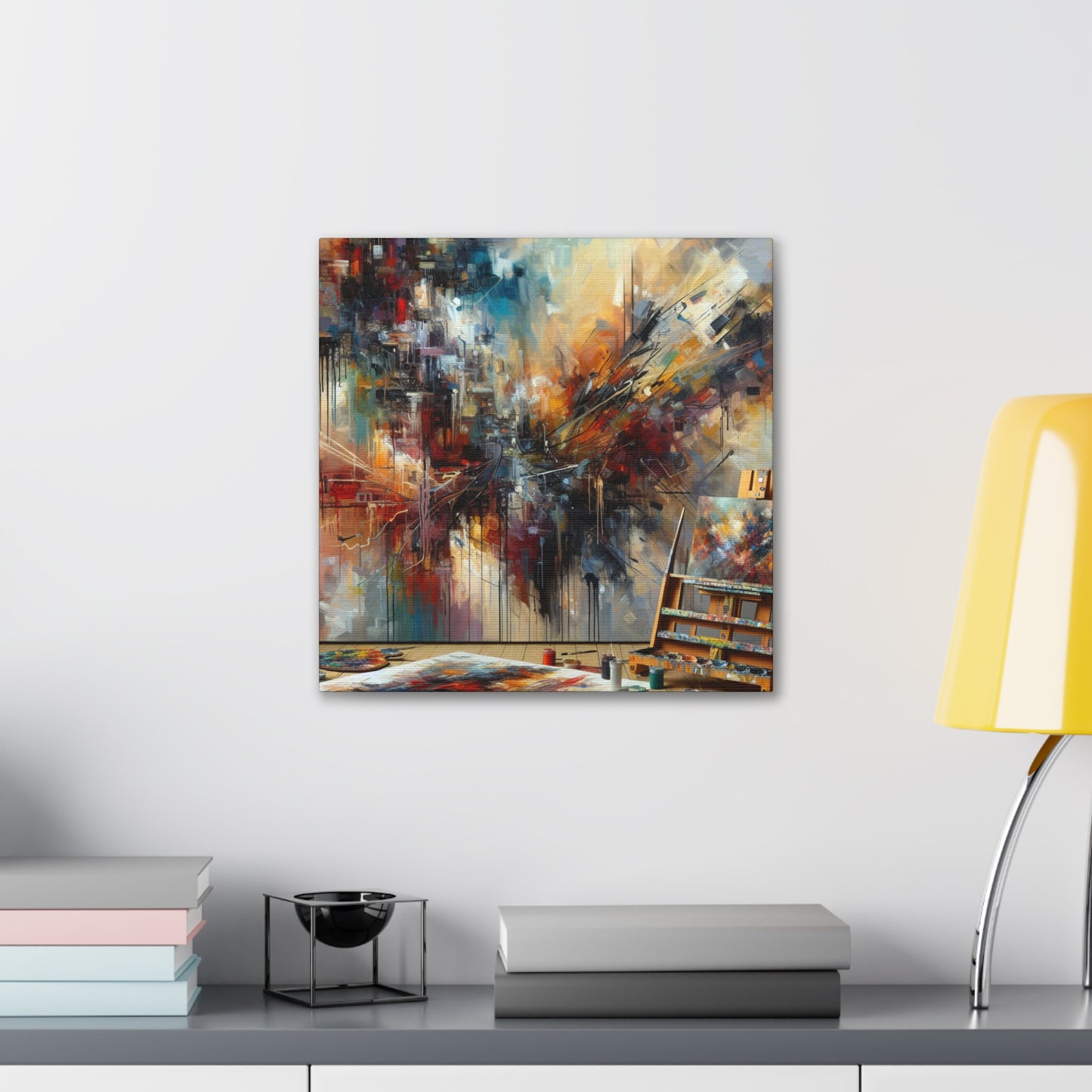 Chaos Unleashed Vivaciously - Canvas