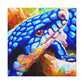 Blue Skink Impression - Canvas