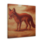 "Dhole in Repose" - Canvas