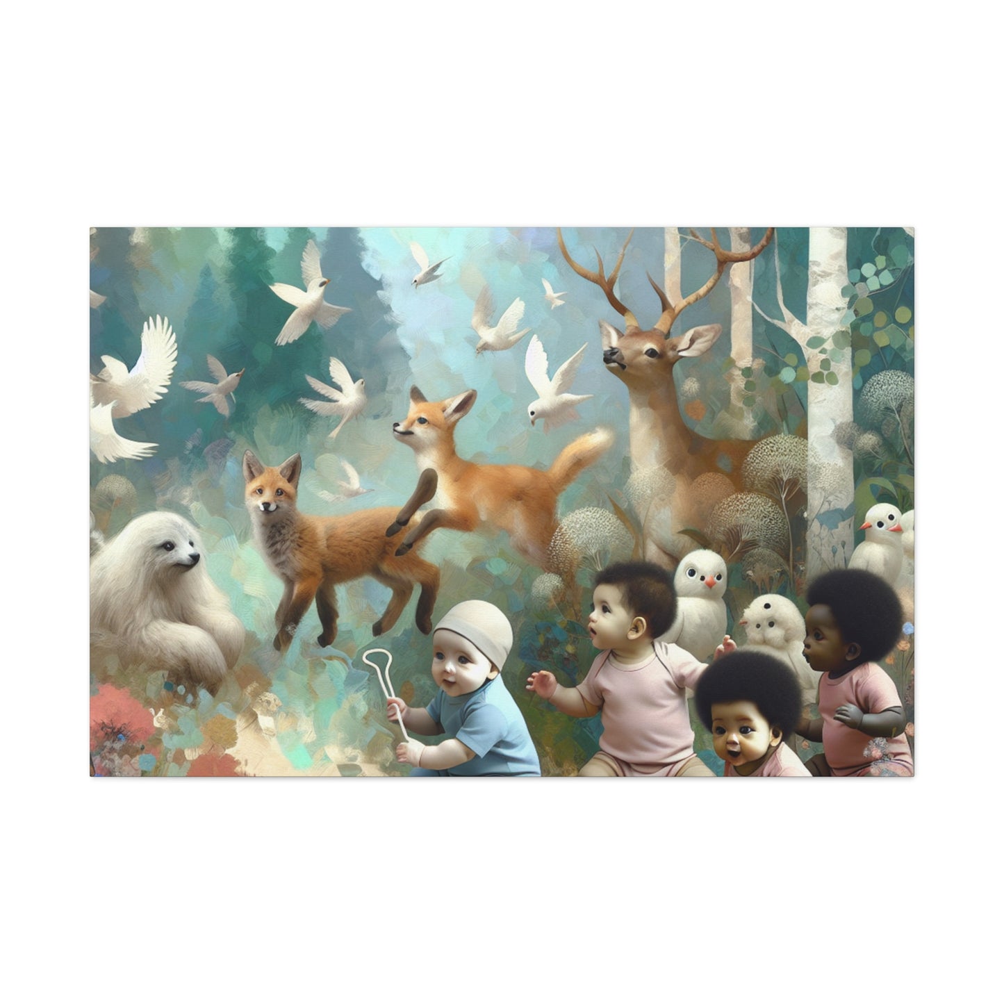 Whispering Woodland Whimsy - Canvas