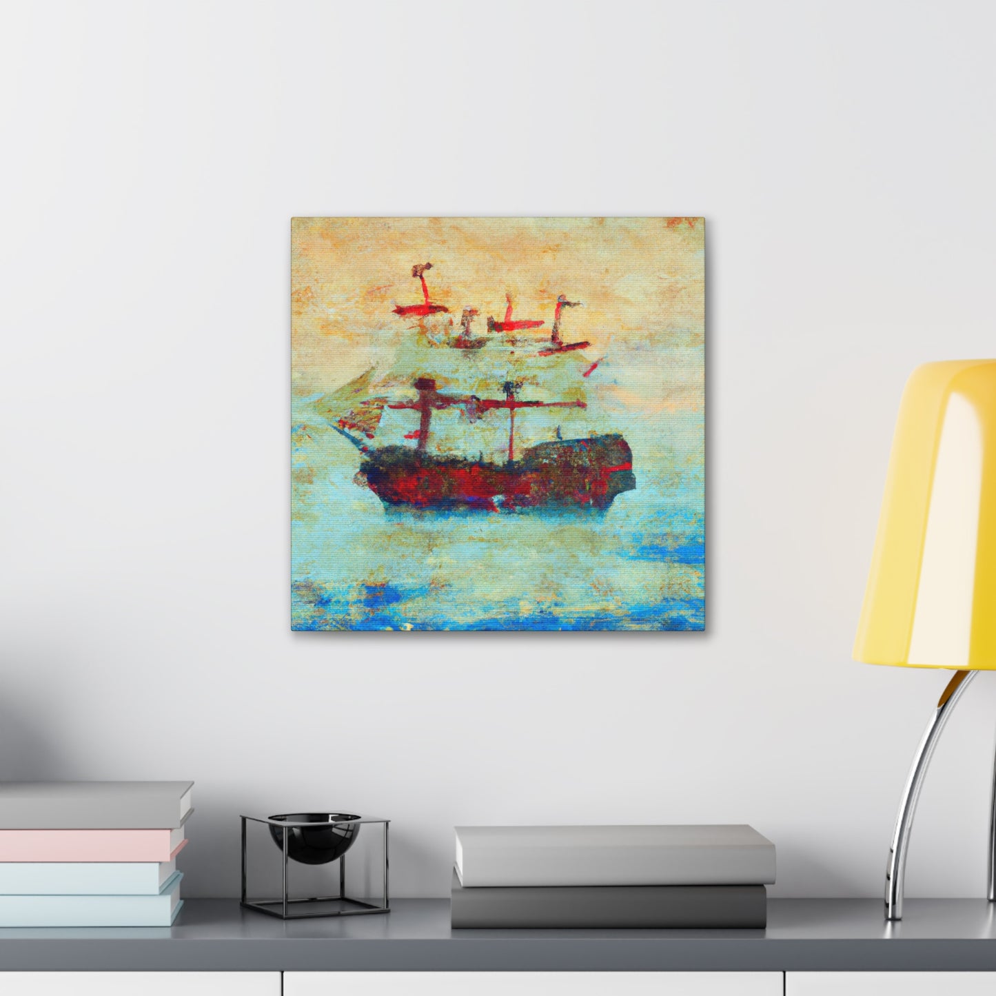 "Sailing Into Eternity" - Canvas