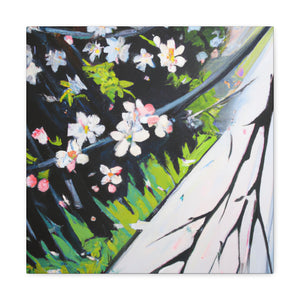 Cherry Blossom Oasis - Canvas