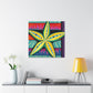 "Starfish on Midnight Beach" - Canvas