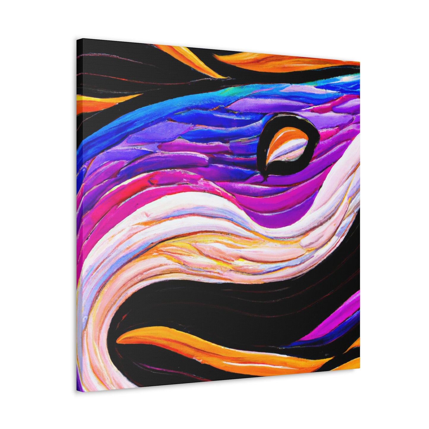 "Eel Art Deco Dream" - Canvas