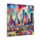 Urban Dreams Unveiled - Canvas