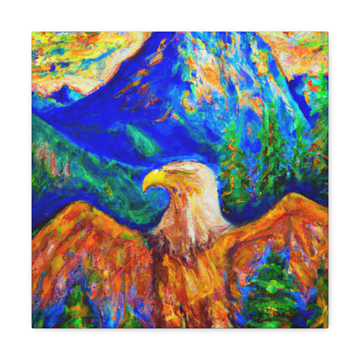 "Majesty of the Bald Eagle" - Canvas