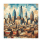 "City of Steel Horizons" - Canvas