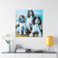 English Springer Dreams - Canvas