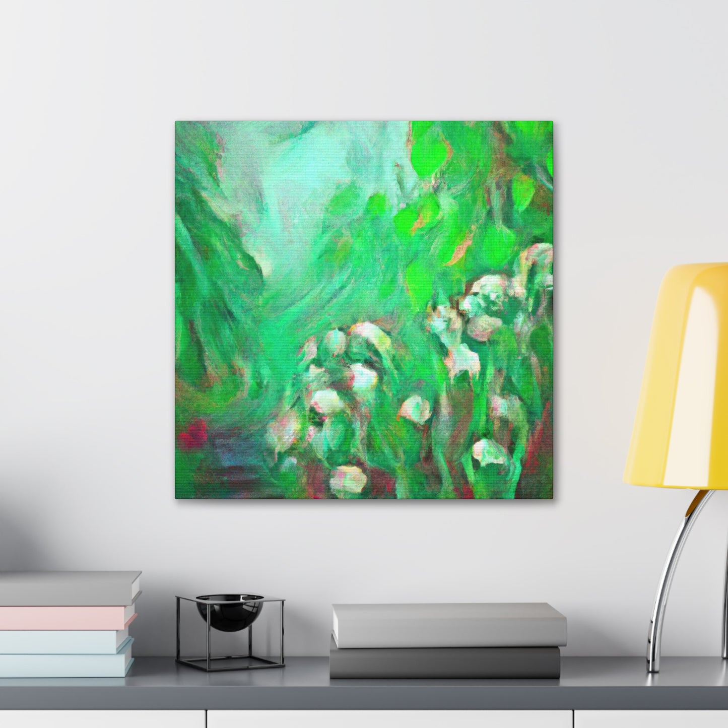 Jasmine in Abstract Form - Canvas