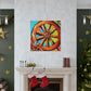 Wagon Wheel Art Deco - Canvas