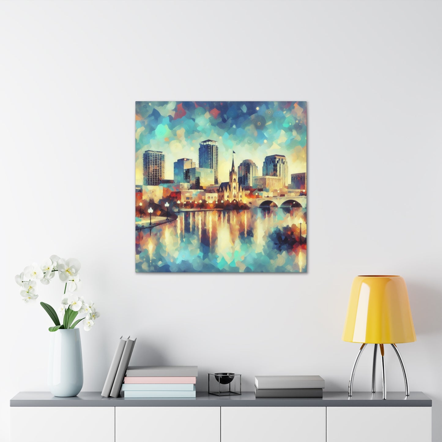 "Vibrant Orlando Tales" - Canvas