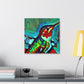 "Hummingbird of Abstraction" - Canvas