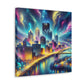 Steel City Dreamscape Transformed - Canvas