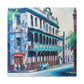 Colonial Street Mural - Canvas