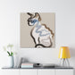 "Devon Rex Minimalism" - Canvas