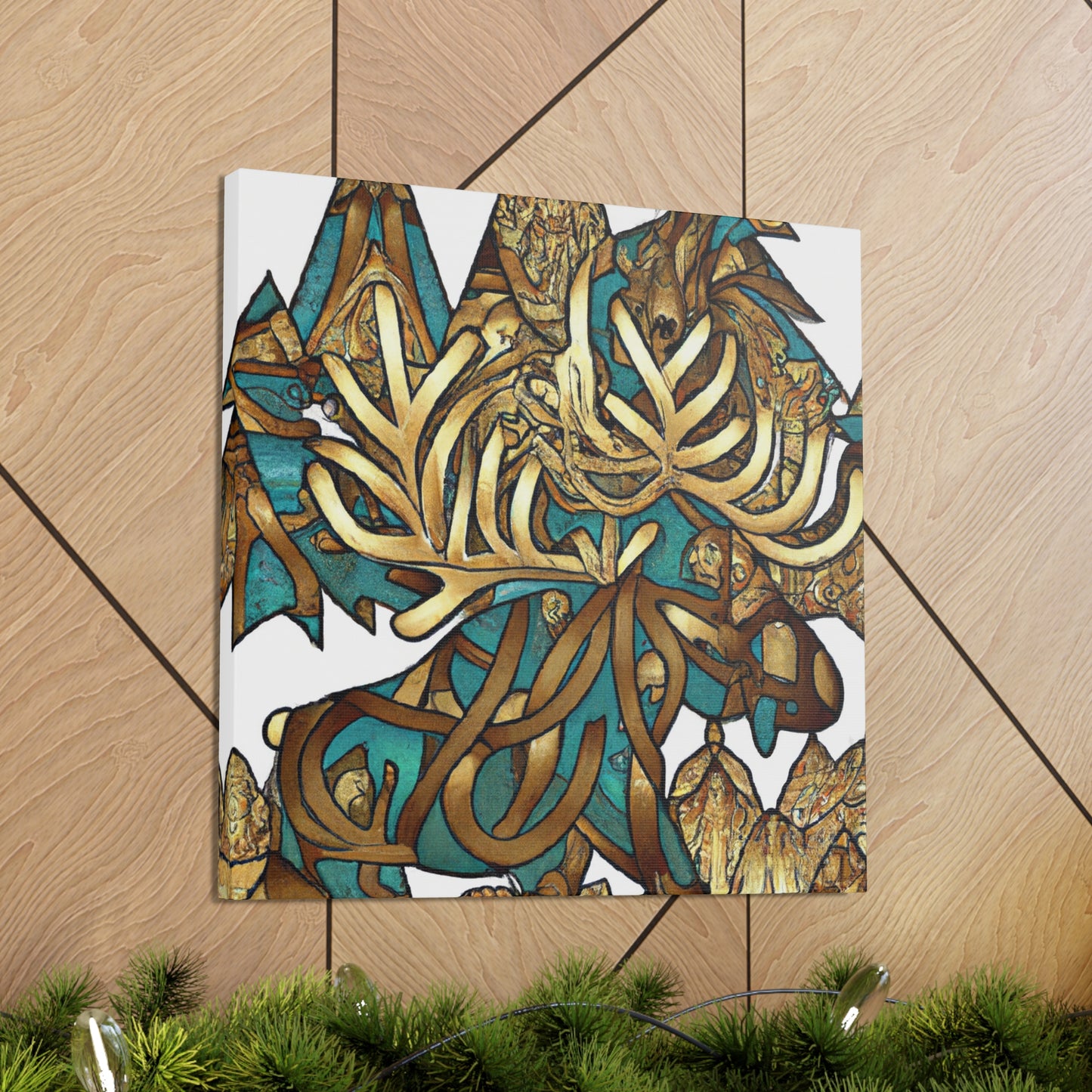 Majestic Moose in Nature - Canvas