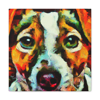 "Jack Russell Terrier Vista" - Canvas