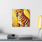 "Tasmanian Tiger Impression" - Canvas