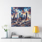 "Urban Visions Unveiled" - Canvas