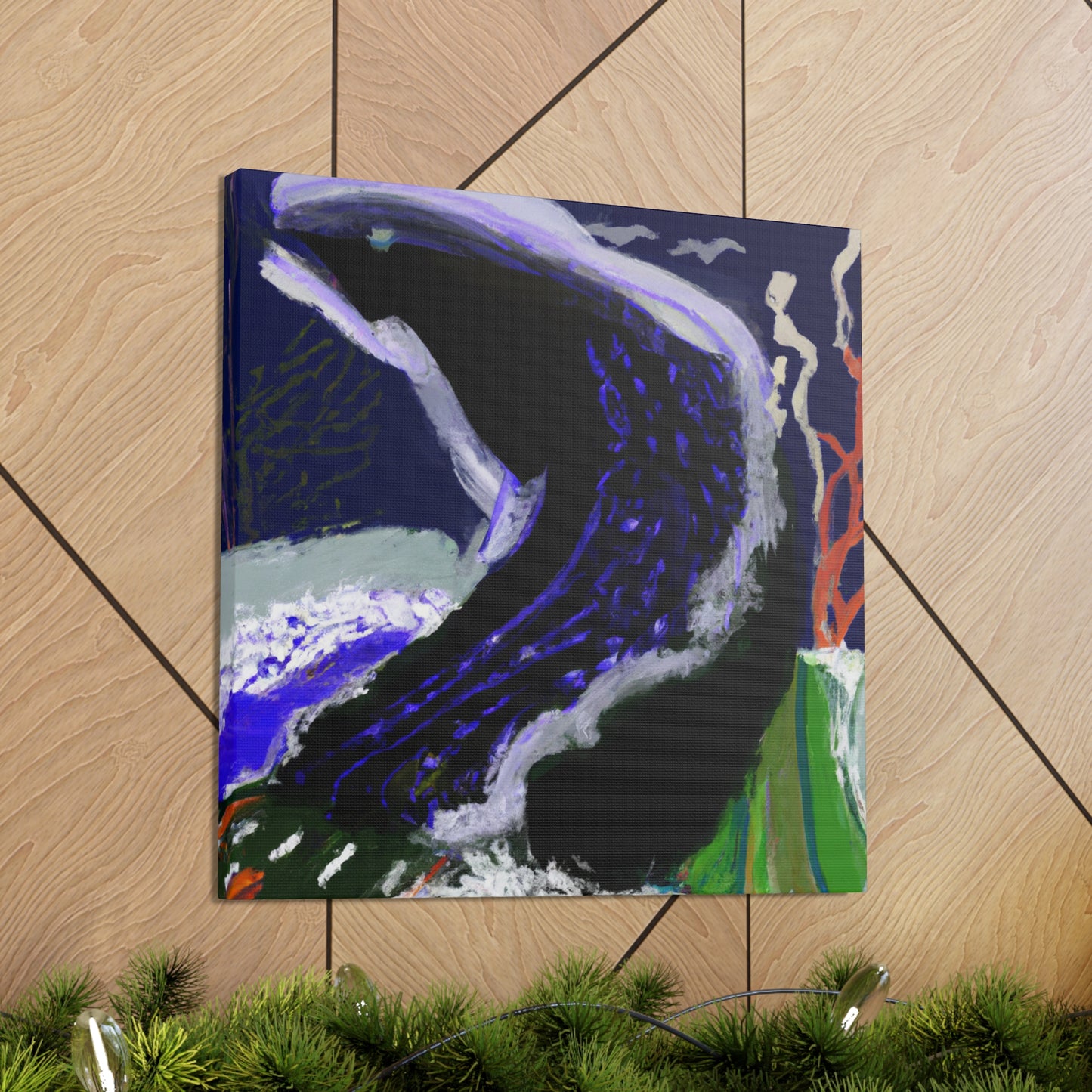 Eel in Expressionism - Canvas