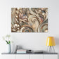 Whispers of Flowing Elegance - Canvas