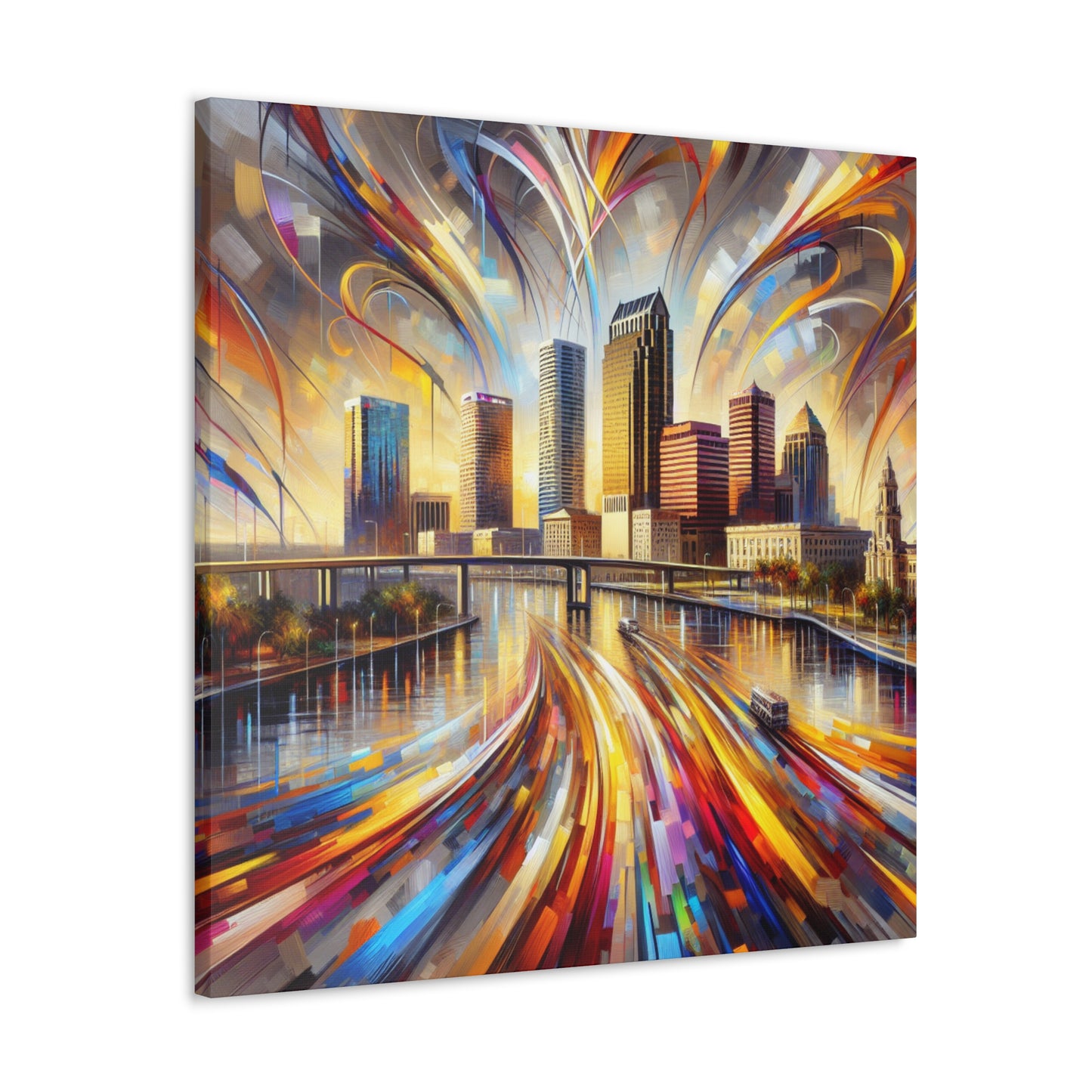 "Enigmatic Tampa Dreamscape" - Canvas