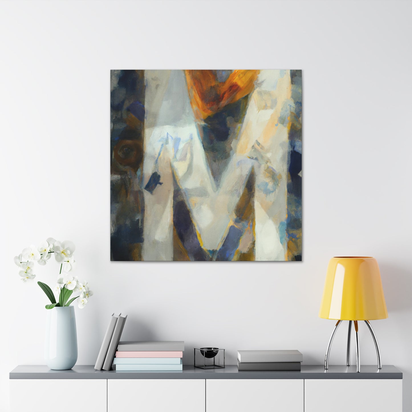 M. at Sunrise Scene - Canvas