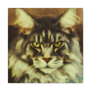 Maine Coon Majesty - Canvas