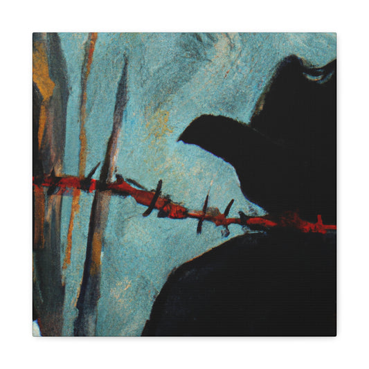 Barbed Wire Dreamscape - Canvas