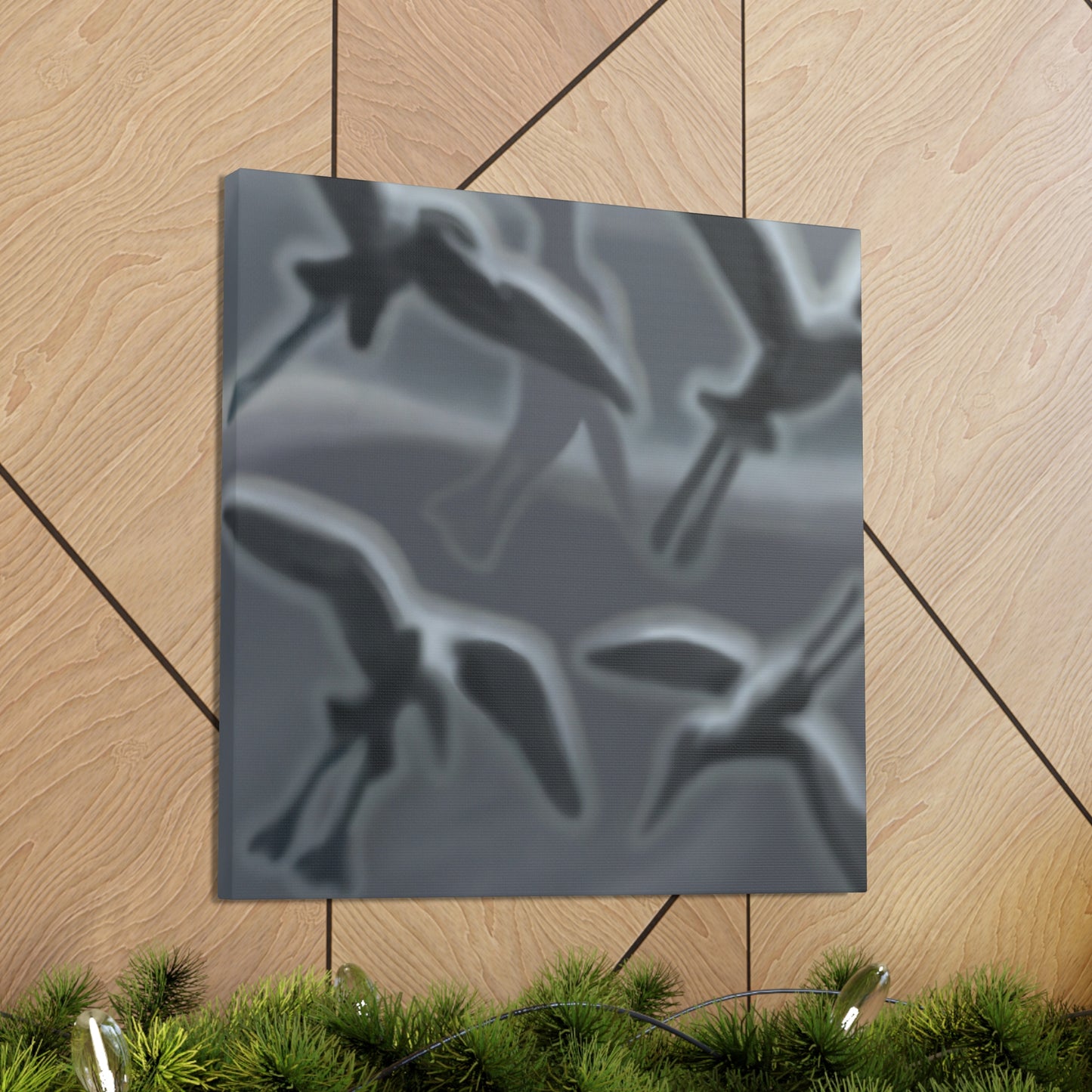 Sea Birds in Flight - Canvas