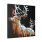 Reindeer in Repose - Canvas