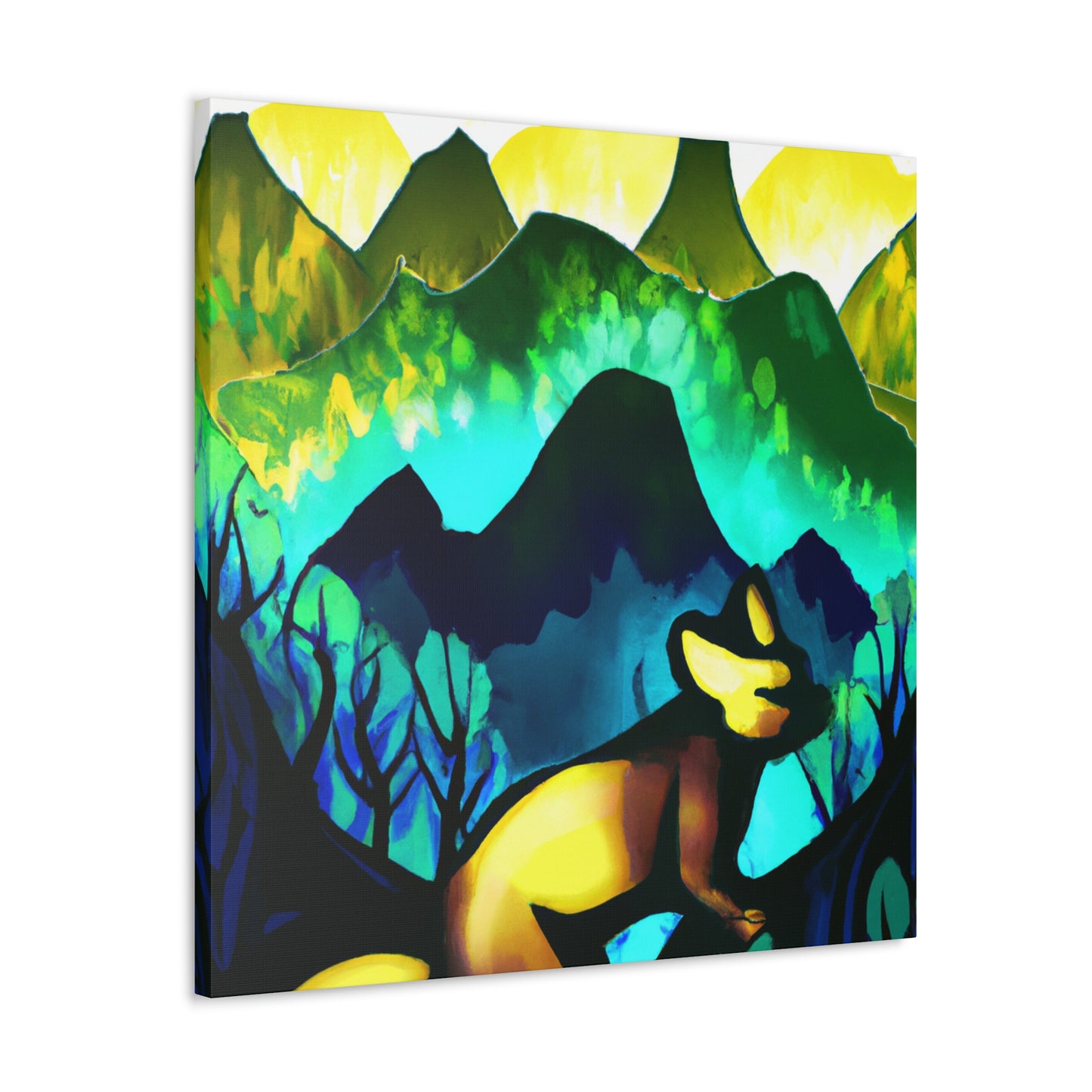 Marten Escape Freedom. - Canvas